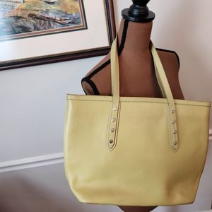 SUSU leather shoulder bag/tote
